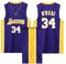 Basketball Trikot Shirt und Shorts, Kinder/Erwachsene Basketball Jersey, Kinder/Erwachsene Basketball ärmellose Anzug, 2-Teiliges Kinder/Erwachsene T-Shirt Weste + Shorts violett 3XL
