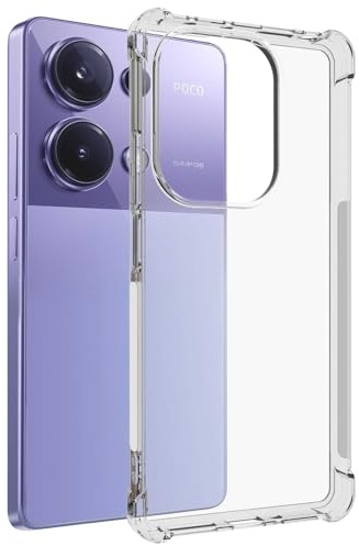 mtb more energy® Case Soft Armor kompatibel mit Xiaomi Poco M6 Pro (6.67'') - verstärkte Ecken - Kameraschutz - 1,5mm TPU - Schutz-Hülle Cover Handyhülle
