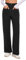Desol Stoffhose Damen Weites Bein, Hoher Taille Business Hose Damen, Knopfleiste, Dehnbare Palazzo Hose mit Mehreren Taschen