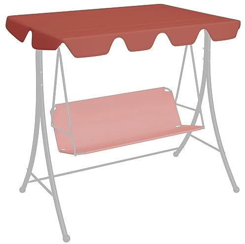 Rantry Ersatzdach für Hollywoodschaukel Terracotta 188/168x145/110 cm Model312087