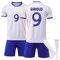 Maillot de Foot Enfant et Homme Maillot Equipe de Football 2024 2025 Nouveau,Ensemble foot Enfant Soccer Jersey 3 Pièces, Équipement Football Garçons/Adultes Entrainement T-Shirt et Short Chaussettes