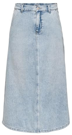 ONLY Female Jeansrock ONLMINDY Denim Langer Rock | Denim skirt