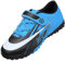 VLOOKST Zapatos de Fútbol Niño Cesped Artificial Zapatillas de Fútbol Zapatillas Deportivas Aire Libre Zapatillas de Futbol Adolescentes Botas de Fútbol Negro Azul 39EU