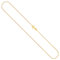 EDELIND Kette Gold Damen 333 Echtgold - Panzerkette 0,8 mm Gelbgold 65 cm - mit Geschenkbox