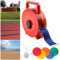 Enjoyard Fußball Court Linien - breite 4cm Badminton Court Linien Spielfeldmarkierung Verstellbares Gerichtslinien Mehrspieler-Fußball-Kampftraining