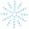 ifundom 150stücke Snowflake Wandsticker Für Weihnachtsdeko Fluoreszierende Schneeflocken Aufkleber Für Kinderzimmer Weihnachtsfest Blau Selbstklebend Langlebig