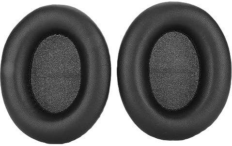 VBESTLIFE Replacement Ear Pads for Mpow 059, Comfortable Black Protein Leather & Sponge Earpads