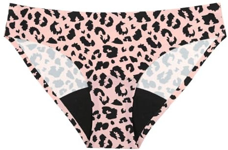 Culottes Menstruelles imprimé léopard - Protection Hygiénique Ultra Absorbante Lavable - Culottes et slips
