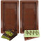 2 Pièces Moules à Chocolat en Silicone, Antiadhésifs Moule à Chocolat, Moule Tablette Chocolat, Profond Silicone Moule Chocolat, Antiadhésif Moule Tablette, pour Chocolats, Pralines, Gâteau (A)