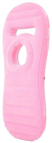 Oreillers De Grossesse Pour Dormir, Matelas Gonflable En PVC Floqué Confortable Amélioré Avec Trou, Oreiller De Corps De Grossesse Pour Femmes Enceintes,Pink