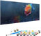 Numéro d’Art petit format – Loisir créatif Fleur Kit de peinture par numéros – Activité détente et créative Rose – Version française 3 Pinceaux et Peintures Acryliques Peinture NuméRo 60x120cm 2-94