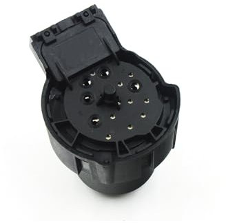 DKAEUK VW017 Interruptor de arranque 6R0905865 7E0905865 compatible con Seat Ibiza Mii, Skoda Fabia Roomster Citigo Rapid, VW T5 T6 Transporter Polo Amarok Multivan up! Campmobile