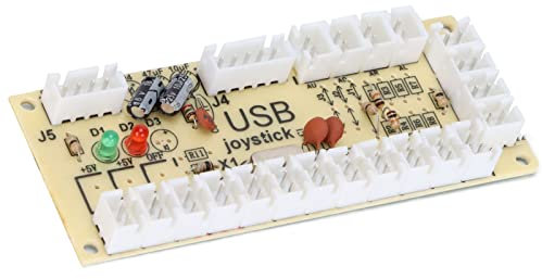 USB -Encoder Zero Delay, professioneller USB -Encoder -Spielcontroller Joystick Adapter Hochleistungs -USB -Encoder für DIY -Spielkonsole (QM070916 (single))