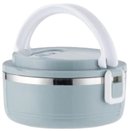 Hot Lunch Box, Thermal Lunch Box, 700ml Portable Stainless Steel with Handle 5.7x3.5 Leak-Proof Large Capacity Food Container for Kid Adult, Kids