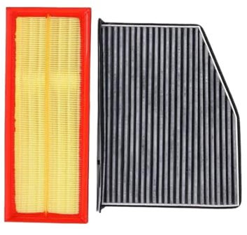 Luftfilter 1K0129620D, Innenraumfilter 1K0819644, Kompatibel Mit Audi, A3 Q3 2.0 TT, SEAT ALTEA, OCTAVIA 2, YETI, Kompatibel Mit VW, CADDY CC, GOLF 5, PASSAT B6 B7(1 Air 1 Cabin)