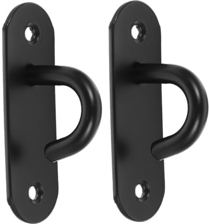MAGICLULU 2 Stück Edelstahl Wandanker für Widerstandsbänder Robust und Verschleißfest Platzsparend für Indoor und Outdoor Training mit Hoher Belastbarkeit