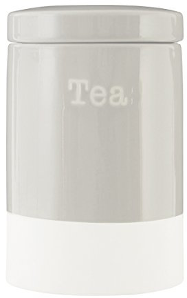 Jura Tea Canister, Grey, Stoneware