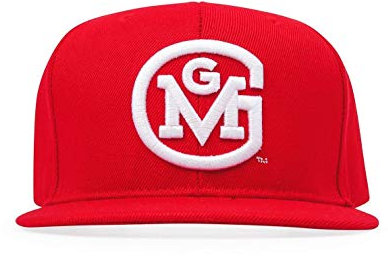 Gas Monkey Garage Cap Snap-Back 3D Initial Logo Red