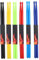 Suwimut 6 Paare 5A Nylon Drumsticks, Übung Kunststoff Drum Sticks, leichte und langlebige Sticks für Trommeln, Musikinstrument Percussion Zubehör