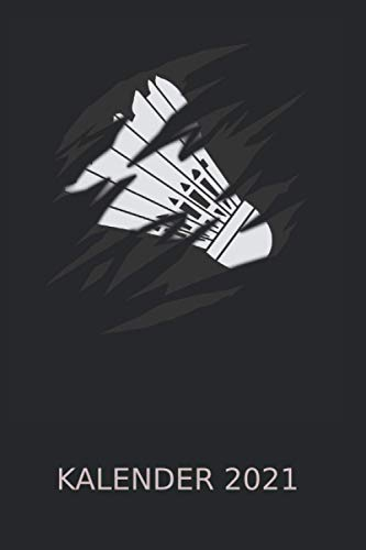 Federball für Federballspieler Kalender 2021: Fitnessstudio Federball Geschenk | Kalender 2021