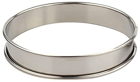 Cabilock 1pièce Anneau à Sauce Pizza Inoxydable Outil De Cuisson Ronde Pour Pizza Accessoire Pratique Pour Préparer Gâteaux Et Scones Pour Ajouts De Garnitures