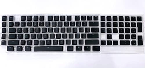 forG915 Komplettset mit 109 Tastenkappen als Ersatz für Logitech G915/G913/G815/G813 TKL RGB mechanische Gaming-Tastatur (schwarz 109 Tasten) (G915 vollständiger Satz Tastenkappen (schwarz))