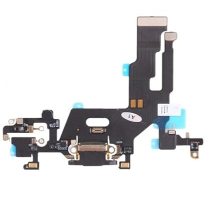 FLEX DE CARGA PARA APPLE IPHONE 11 CONECTOR CABLE MICROFONO REPUESTO NEGRO