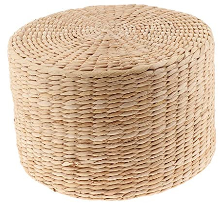 Sharplace Tatami Bodenkissen, Sitzkissen, Runde, Gepolsterte Raumboden Matte für Außensitze (2er Pack –), 30x30x20cm