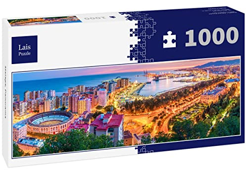 Lais Puzzle Malaga, Panorama 1000 Teile Panorama
