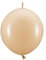 Confezione da 20 pz Palloncino 20 Palloncini da legare 33 cm VARI COLORI palloncini link per feste addobbi e allestimenti (Nude)
