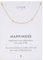 LUUK LIFESTYLE Halskette mit Anhänger, Kette aus wasserfestem Edelstahl, elegantes Design & alltagtaugliche Kette für Frauen, Geschenkidee Schmuck, Kleine Kugeln, Gold