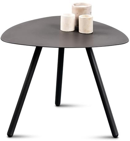 M2 Kollektion Beistelltisch Mira 1, 50x40x50cm, Anthrazit