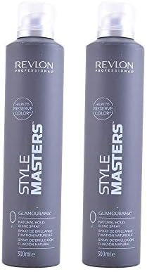 STYLE MASTERS Glamourama Shine Spray, 300 ml, Haarspray für ein Glamour-Finish, Stylingprodukt mit leichter Formel, Haarstyling für natürlichen Glanz ohne zu beschweren (Packung mit 2)