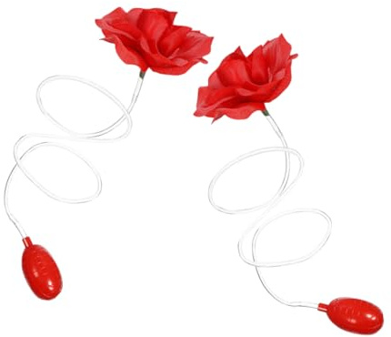 SOPOTUTU 2 Stück Spritzblumen Anstecker Wasserfunktion Streichartikel Für Party Halloween Und Aprilscherze Realistische Künstliche Rosen Wiederverwendbar Für Geburtstags- Und Gartenfeiern
