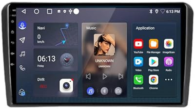 2 Din Android Radio Bluetooth per Audi A3 8P 2003-2012 Android 15 9 Inches Auto Display Fm Am Bluetooth Usb Per, 4 Core 2G+32G