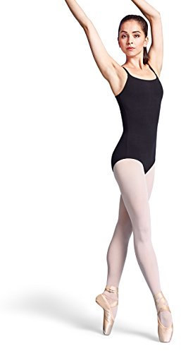 Bloch Dance Damen Yashina Leotard mit verstellbaren Trägern, Damen, schwarz, X-Large