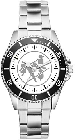 KIESENBERG Elektriker Geschenk Artikel Idee Fan Uhr 1302