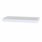 Floating Narrow Shelf Wall Storage Shelves Bookshelf Holds up to 2 kg, 50 x 14.5 x 3.8 cm MDF White, Black, Grey in Matt and Oak Effect (Matt White)