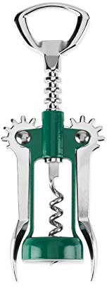 True 7634 Soar Winged Corkscrew, Green/Multi-Colour