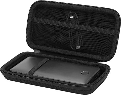 Khanka Hard Travel Case Replacement for Anker 325/535 Power Bank PowerCore 20K Portable Charger 20000mAh, Case Only (Black)