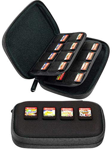 ButterFox 32 Slots Switch Game Case for Nintendo Switch/SD Memory Card - Black