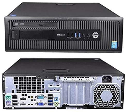 Windows 10 HP 800 G1 SFF Intel Core i5-4570 Desktop PC Computer - 16GB DDR3-256GB SSD & 2TB HDD - 300Mbps Wi-Fi (Renewed)