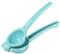 sourcing map Manual Hand Squeezer, Aluminium Alloy Lemon Orange Citrus Juicer Suitable for Lemon, Watermelon, Orange, Pomegranate, Cucumber - Blue