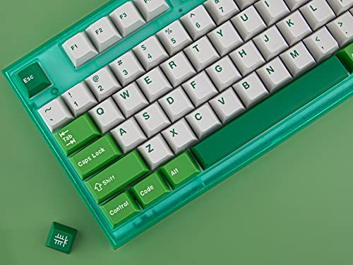 BowJian Custom Keycaps Cherry Profile 172 Keys Kit - ABS Double-Shot Keycap for ANSI & ISO Layout Mechanical Keyboards - Compatible with 60%, 65%, 75%, 80%, 100% Keyboards (Typewriter)
