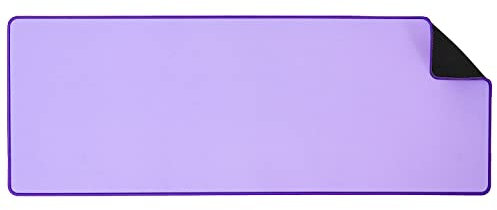 Reniteco Waterproof Large Gaming Mouse Pad with Durable Stitched Edges, Non-Slip Rubber Base, Smooth Surface Mouse Mat Desk Pad for Home Office Gaming, 31.5x11.8x0.12, Lavender Purple