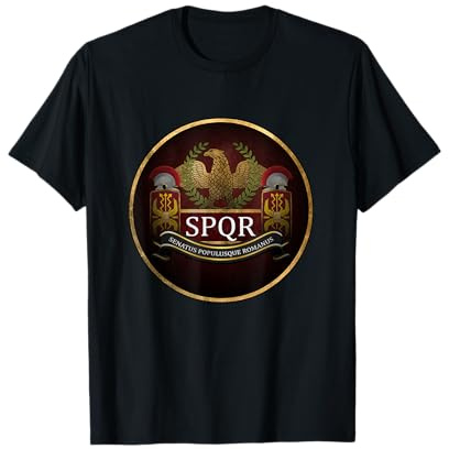 SPQR Roman Eagle Legionär von Rom Symbol T-Shirt