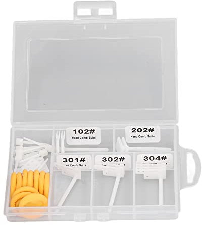 TPU Repair Tool HDD Head Comb Tool Hard Drive Head Tool Kit Hard Drive Disk,2.5in 3.5in HDD Magnetic Head Comb Hard Drive Head Replacement Tool Data Recovery Set