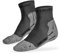 Black Crevice Trekkingsocken kurz, 3 Paar, dark grey, 43-46