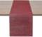 Myir JUN Tischläufer, Tischläufer Modern Tischläufer Abwaschbar Tischläufer Outdoor Wärmeisoliertes PVC für Häuser, Restaurants, Hotels usw. 30 x 140 cm (Rot)