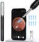 Ohrenschmalz Entferner Otoskop, Ferdiiz 1080P WiFi Direkte Verbindung Ohrenreiniger, IP67 Wasserdicht Ohrreiniger für Erwachsene, 3,5MM Otoskop für iPhone, iPad und Android-Smartphones(Schwarz)